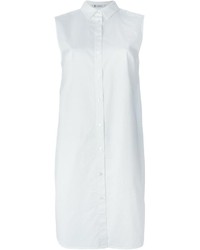 Белое платье-рубашка от Alexander Wang