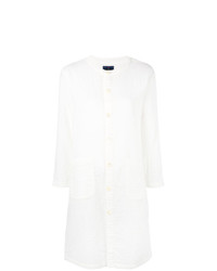 Белое платье-рубашка от Blue Blue Japan
