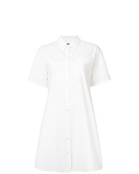Белое платье-рубашка от Boutique Moschino