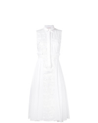 Белое платье-рубашка от Capucci