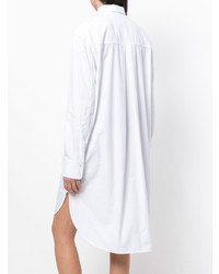 Белое платье-рубашка от Cédric Charlier