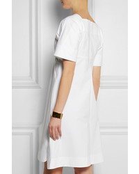Белое платье-рубашка от Jil Sander