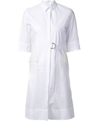 Белое платье-рубашка от Damir Doma