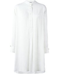 Белое платье-рубашка от Dusan