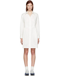 Белое платье-рубашка от Edit