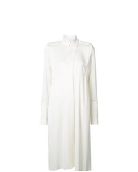 Белое платье-рубашка от Ellery
