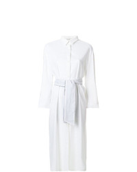 Белое платье-рубашка от Gentry Portofino