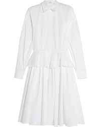 Белое платье-рубашка от Givenchy