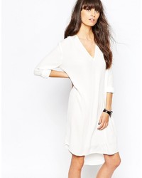 Белое платье-рубашка от Just Female