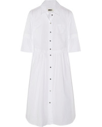 Белое платье-рубашка от Maison Martin Margiela