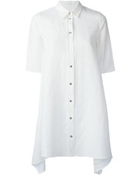 Белое платье-рубашка от Maison Martin Margiela