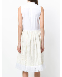 Белое платье-рубашка от Sara Roka