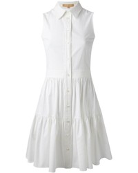 Белое платье-рубашка от Michael Kors