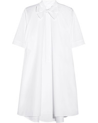 Белое платье-рубашка от MM6 MAISON MARGIELA