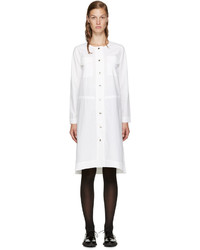 Белое платье-рубашка от Nomia