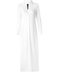 Белое платье-рубашка от Norma Kamali