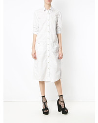 Белое платье-рубашка от À La Garçonne