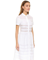 Белое платье-рубашка от Chinti and Parker