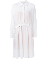 Белое платье-рубашка от Stella McCartney