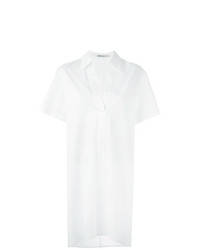 Белое платье-рубашка от T by Alexander Wang