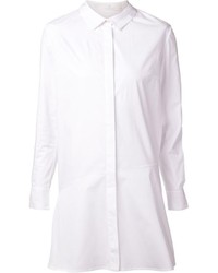 Белое платье-рубашка от Thakoon