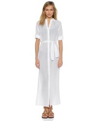 Белое платье-рубашка от Thayer