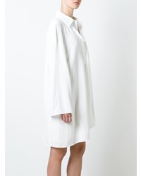 Белое платье-рубашка от Chloé