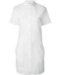 Белое платье-рубашка от Tomas Maier