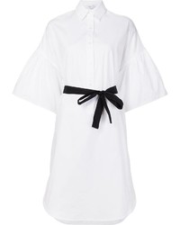 Белое платье-рубашка от Tome