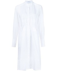 Белое платье-рубашка от Tome