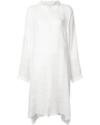 Белое платье-рубашка от Y's