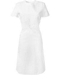 Белое платье с вышивкой от Stella McCartney