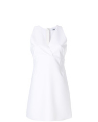 Белое платье с запахом от MSGM