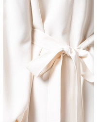 Белое платье с плиссированной юбкой от Chloé