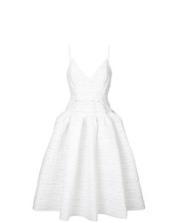 Белое платье с пышной юбкой от Alex Perry