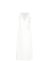 Белое платье с пышной юбкой от Dion Lee