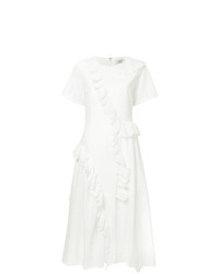 Белое платье с пышной юбкой от Goen.J
