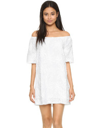 Белое платье с цветочным принтом от BB Dakota