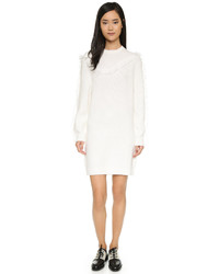 Белое платье-свитер от Kenzo