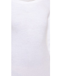 Белое платье-свитер от DKNY