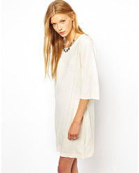 Белое платье-свитер от Monki