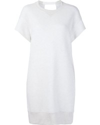 Белое платье-свитер от Sacai
