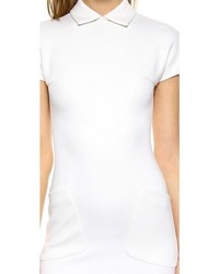 Белое платье-футляр от DSquared