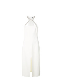 Белое платье-футляр от David Koma