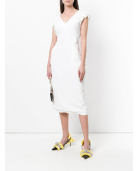 Белое платье-футляр от Vionnet