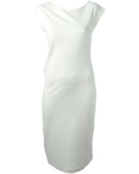 Белое платье-футляр от Jil Sander