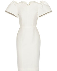 Белое платье-футляр от Roksanda