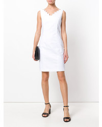 Белое платье-футляр от Love Moschino