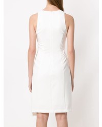 Белое платье-футляр от Tufi Duek