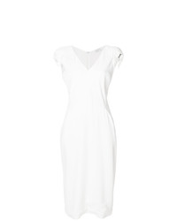 Белое платье-футляр от Vionnet